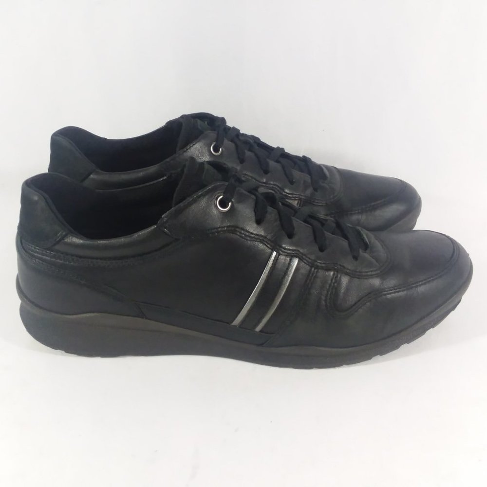 Ecco Leather Lace-Up Sneaker Mens EU 42 US 8/8.5M